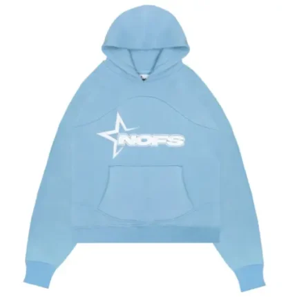 Baby Blue Noneofus Hoodie