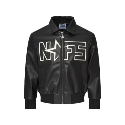 Black Nofs Leather Jacket